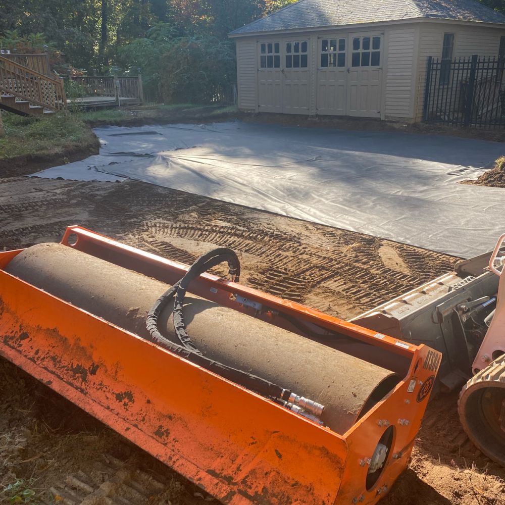 building a patio